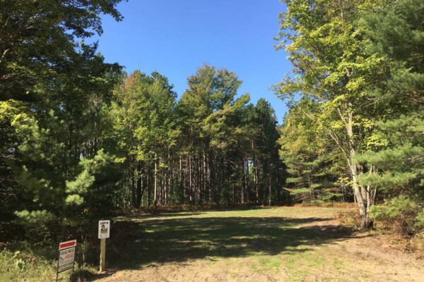 Lot number 5 at the Silverado Estates residential property development.